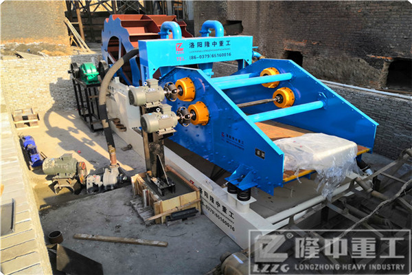 砂廠新型帶式壓濾機(jī)—“吃進(jìn)”砂廠污泥，“吐出”環(huán)保產(chǎn)品