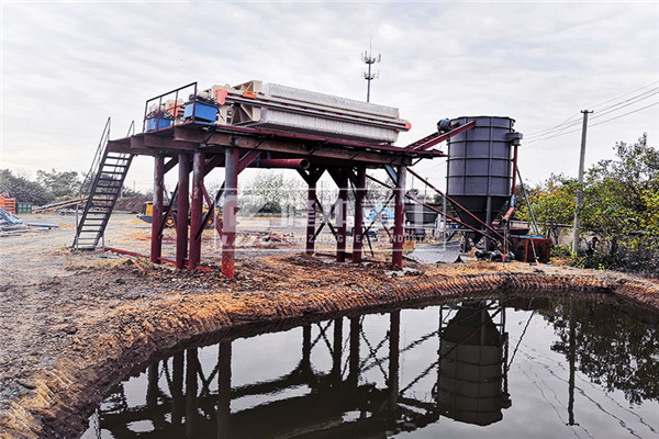 隆中當代帶式壓濾機，環保g效滿足洗砂需求